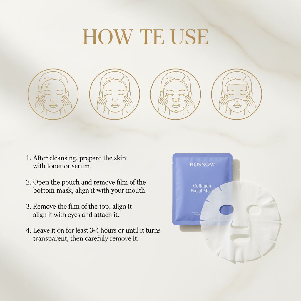 OwnDit Collagen Glow Facial Mask™ (5 Pieces)
